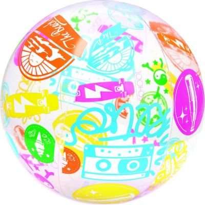 Bestway Designer Beach Ball (Multicolour) (61 cm)