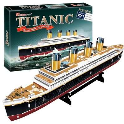 Cubic Fun 3D Puzzle - Titanic (Small) (35 Pieces)