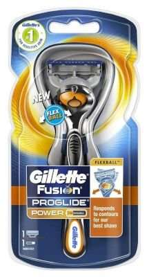 Gillette Fusion Proglide Power Razor with Flexball Technology
