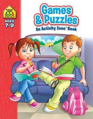 School Zone Games and Puzzles Activity Zone Book (Paperback)