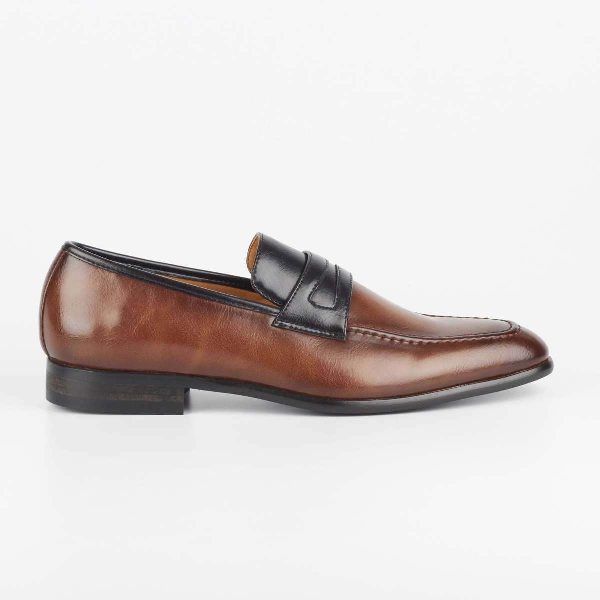 Mazerata Rondi Loafer - Black Combo (8)