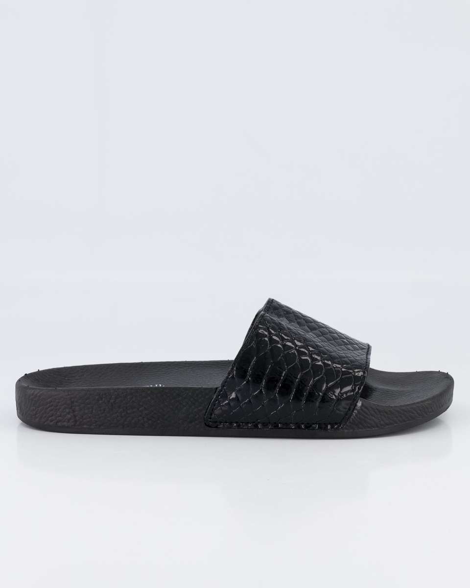 Brave Soul Pool Sliders - Black Croc (10)