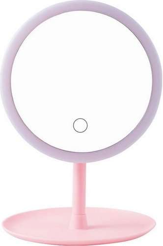 LED Makeup Mirror Storage Tray