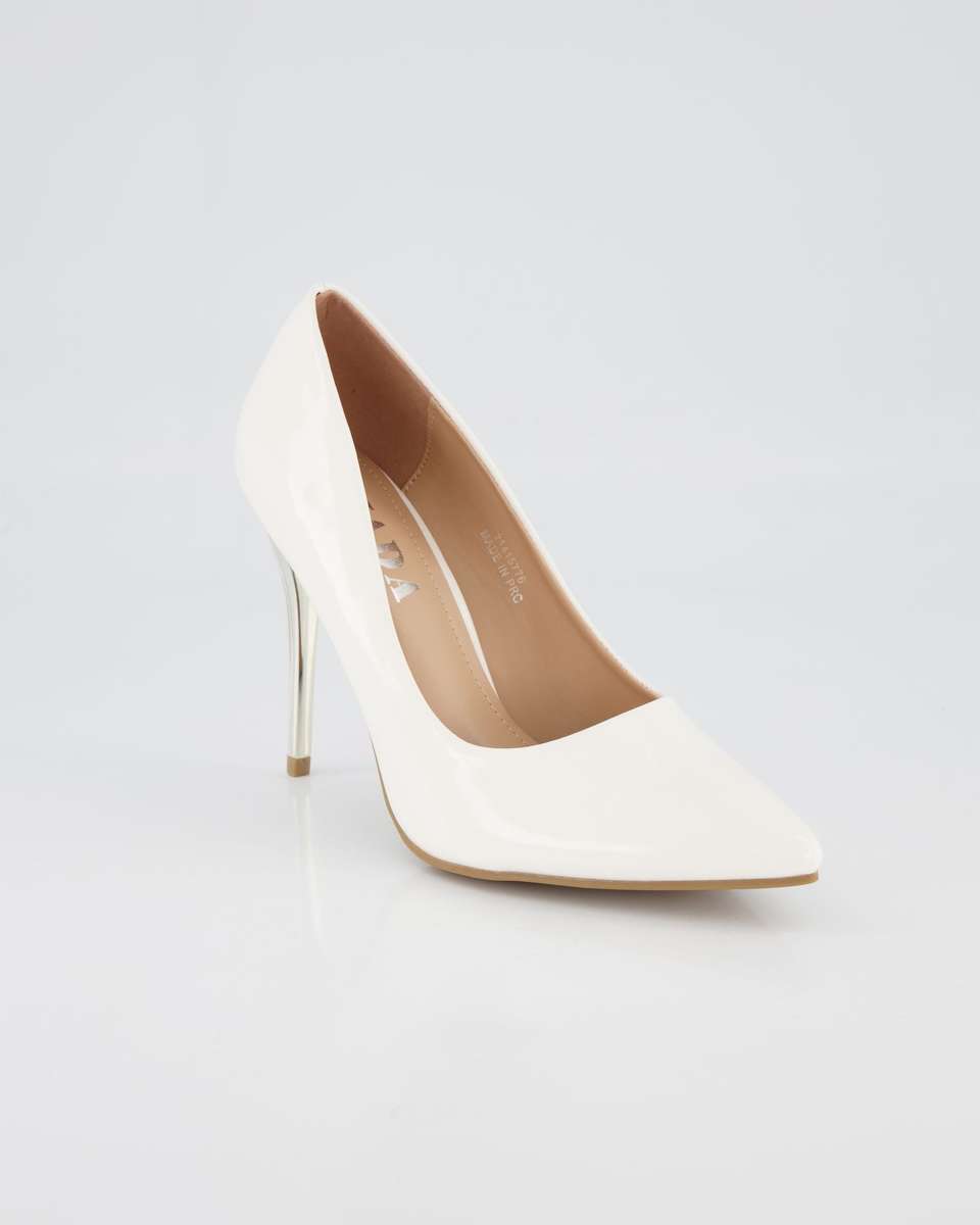 Jada Footwear Stiletto Court - Cream (5)