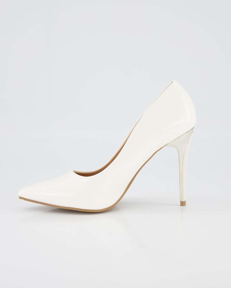 Jada Footwear Stiletto Court - Cream (5)