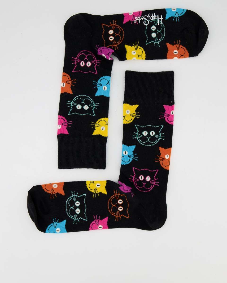 Happy Socks Cat Sock - Multi (41-46)