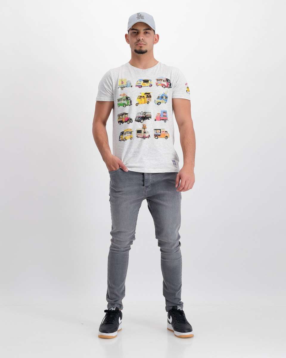 Brave Soul Long Length Skinny Fit Jeans - Grey (34)