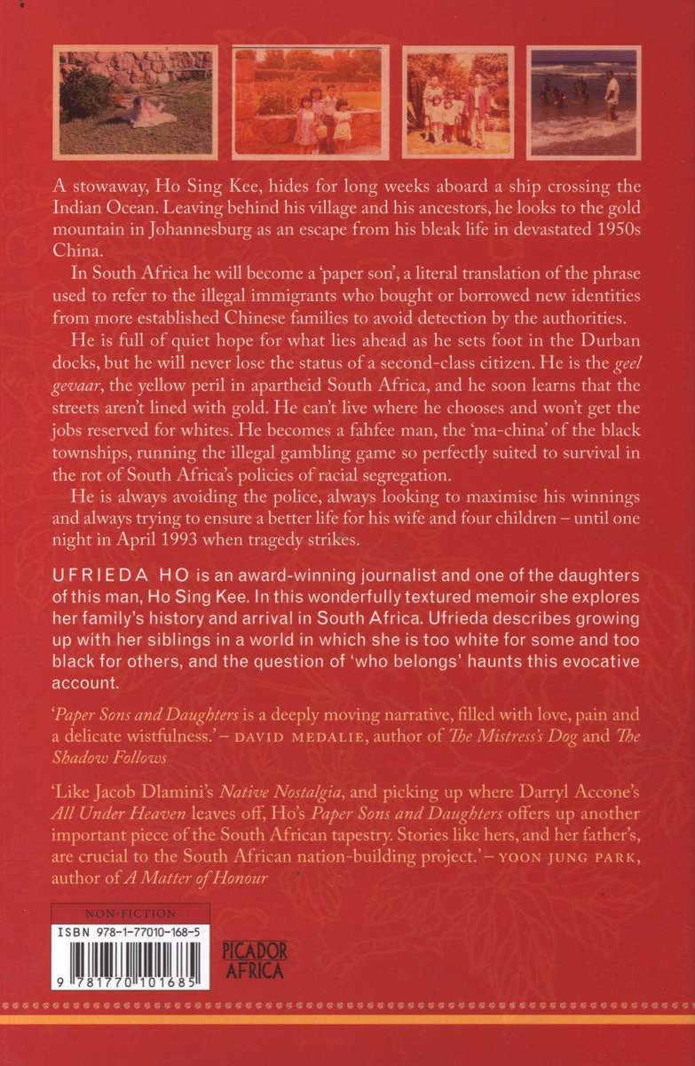Paper Sons and Daughters: Growing Up Chinese in South Africa