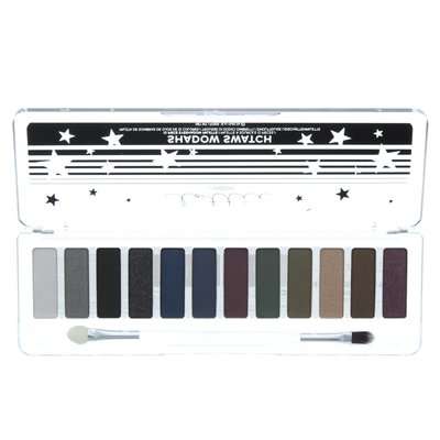 Lottie London Eye Shadow Swatch Palette - The Smokes - Parallel Import