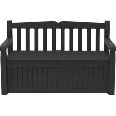 Keter Eden Bench Box (Graphite)