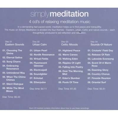 Simply Meditation (CD, Boxed set)