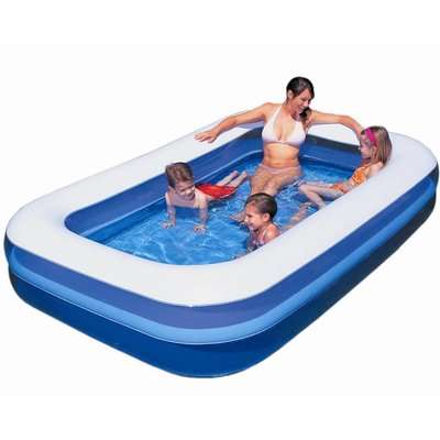 Bestway Rectangular Family Pool (Blue) (201cm x 150cm x 51cm)