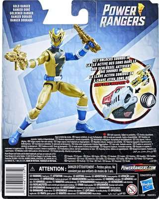 Power Rangers Dino Fury 6" Figure - Gold Ranger