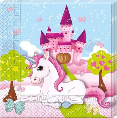 Unicorn Napkins (20 Pack)