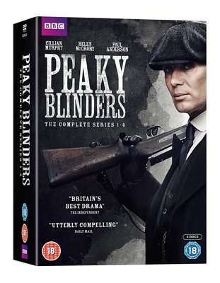 Peaky Blinders - Season 1-4 (DVD, Boxed set)