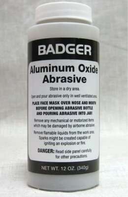 Badger Aluminium Oxide Abrasive 12oz (340g)