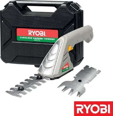 Ryobi Hand Hedge Trimmer and Grass Shear (7.2V)