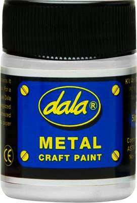 Dala Craft Metal Paint (50ml)(White)