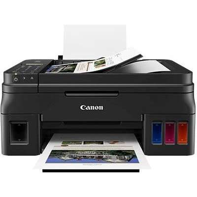 Canon Pixma G4411 4-in-1 Colour Ink Printer with Wi-Fi (A4)(Black)