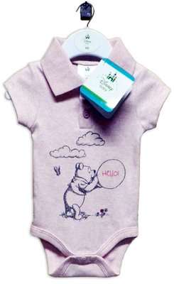 Disney Baby Winnie The Pooh Body Suit (0 to 3 Months)