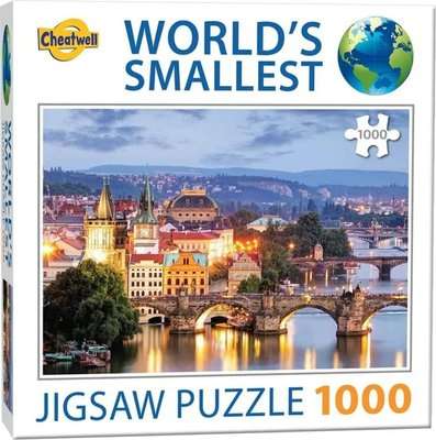 World's Smallest Jigsaw Puzzle - Prague Bridges (1000 Pieces)