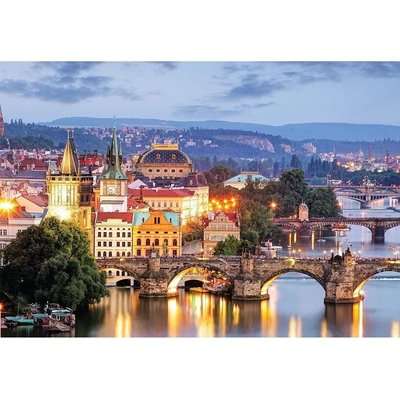 World's Smallest Jigsaw Puzzle - Prague Bridges (1000 Pieces)