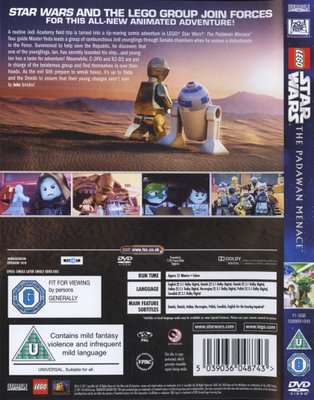LEGO Star Wars: The Padawan Menace (English & Foreign language, DVD)