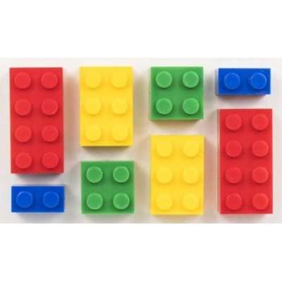 Bricks & Pieces - Primary Colour Bricks (1kg)