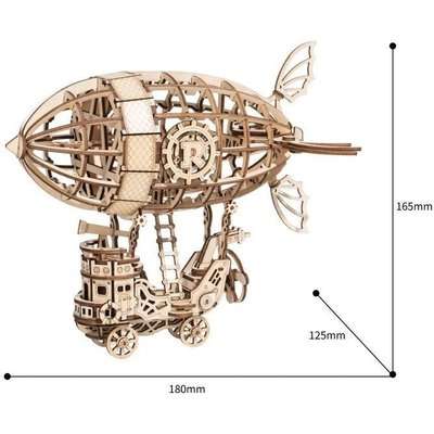Robotime Airship 3D Wooden Puzzle (176 Pieces)