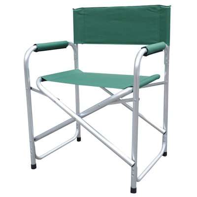 Bushtec Aluminium Directors Chair Oversize (130kg) (Green)