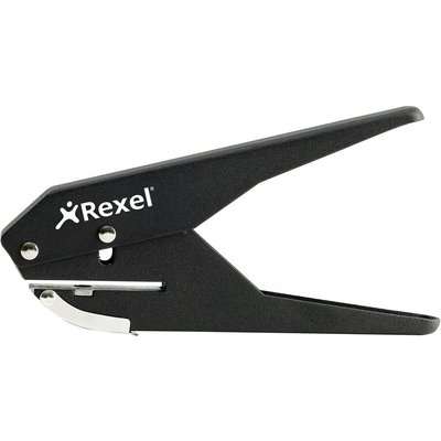 Rexel S120 Plier Punch (Single Hole)(Black)