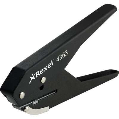 Rexel S120 Plier Punch (Single Hole)(Black)