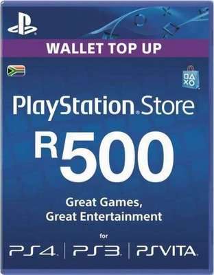 Playstation Network Voucher (PSN) - R500