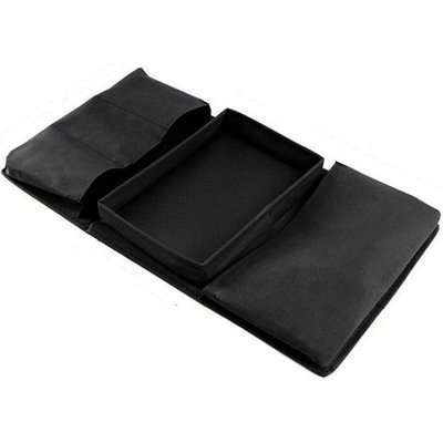 Tuff-Luv Cloth Couch Armrest Hanging Organizer (Black)