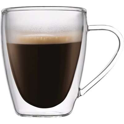 Nova Double Wall Coffee Mug (250ml)(2-Pack)
