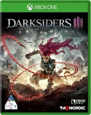 Darksiders III (XBox One, Blu-ray disc)