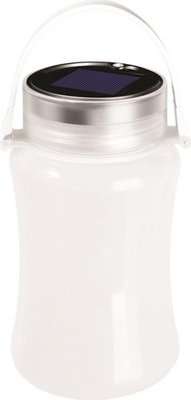 UltraTec Solar LED Silicone Waterproof Bottle (White)
