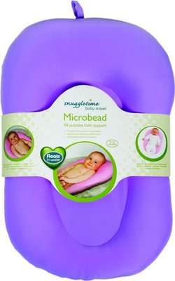 Snuggletime Microbead Baby Bather Cushion (Supplied Colour May Vary)
