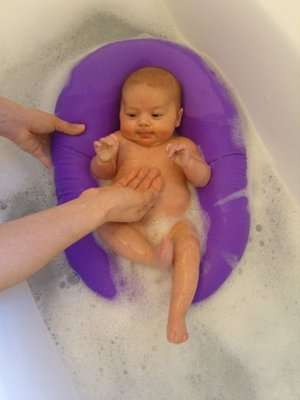 Snuggletime Microbead Baby Bather Cushion (Supplied Colour May Vary)