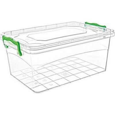 Decor Storage Locked Storage Box (13 L Clear)
