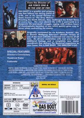 Das Boot - The Director's Cut (DVD)