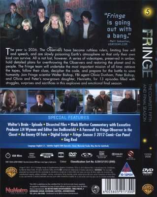Fringe - Season 5 - The Final Season (DVD, Boxed set)