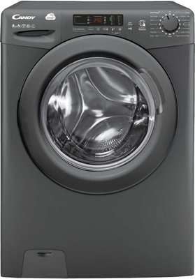 Candy Smart Front Loader Washing Machine (8kg | Anthracite)