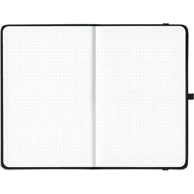 SDS 1531 A5 Journal - Dotted (192 Page)(Black)