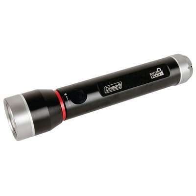 Coleman BatteryLock Divide+ 250 LED Flashlight (Black and Aluminium)