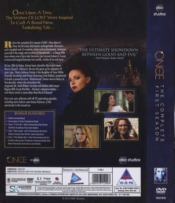 Once Upon A Time - Season 1 (DVD, Boxed set)