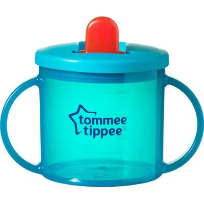 Tommee Tippee - Essentials Free Flow First Cup (4 Months + | 190ml | Supplied Colour May Vary)