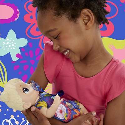 Baby Alive Baby Lil Sounds Doll (Blonde Hair)