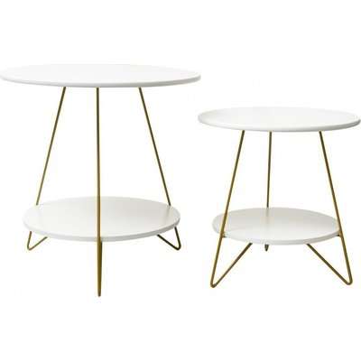 Fine Living Capital 2 Tier Side Table (Small)