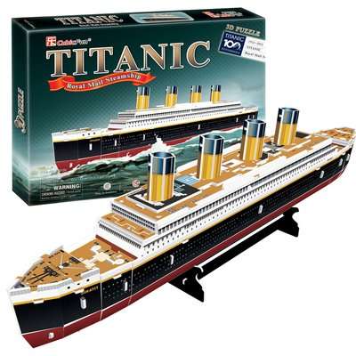 Cubic Fun 3D Puzzle - Titanic (Small) (35 Pieces)